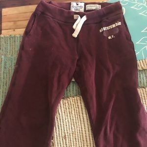 Vintage Abercrombie crop sweatpants